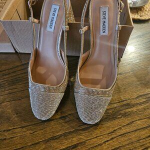 Womens Steve Madden Becka Rhinestone Pump 8.5
